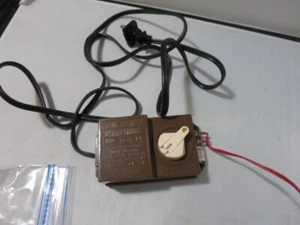 Bachmann Hobby Transformer Model No 6607 120 Volts Brown Ivory Dial - Picture 1 of 3