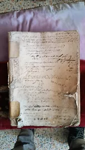 grande LIBRO Manoscritto conti rurali antico 1790-1830 firenze provincia - Imagen 1 de 6