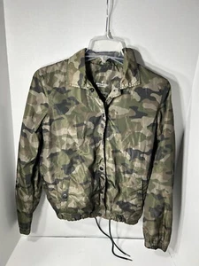 American Eagle Outfitters (XS) Womens Camo Green Windbreaker Jacket - Picture 1 of 3