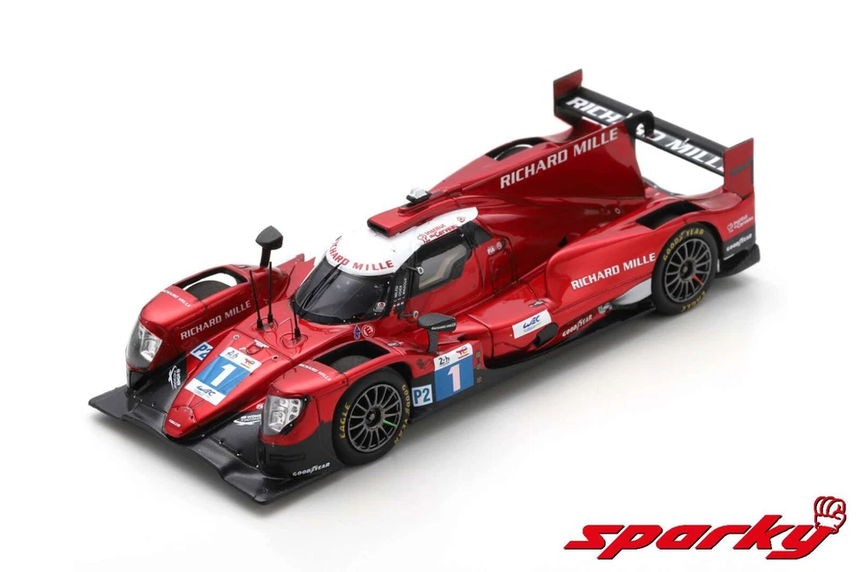 Spark 1/64 Oreca 07 - Gibson #1 Richard Mille Racing Team 24H Le Mans 2022 Y264 - Immagine 1 di 1