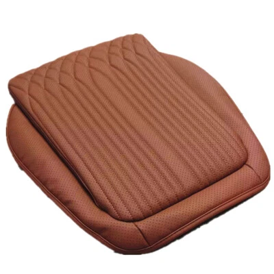 Funda Asiento Coche Transpirable Cuero PU Almohadilla Antideslizante Cojín Protector Accesorio Foto 1 de 4