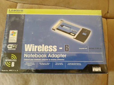 Linksys Wireless B Notebook Adapter, WPC11, 802.11b - Image 1 of 3