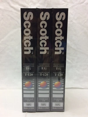 Paquete de 3 cintas VHS escocesas nuevas en embalaje original casete de video Foto 1 de 4