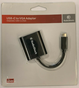 USB-C Male to VGA Female Adapter for VGA Monitor TV Display FULL HD 1080p
