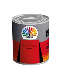 Smalto ALTA TEMPERATURA 'COLOREA' Lt. 0,375 Nero opaco - Foto 1 di 1