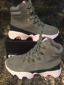NUEVO $175 Mujer Sorel Kinetic Impact Conquest Botas Impermeables Zapatos, talla 8.5 - Imagen 1 de 5