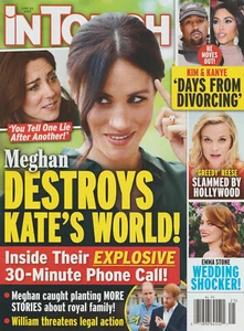 In Touch June 22 2020 Meghan Markle Kim Kardashian Kanye West Reese Witherspoon - Picture 1 of 2