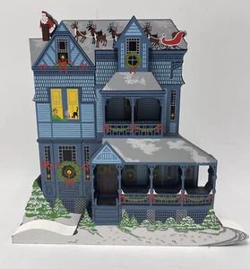 1998 Shelia’s Collectible Houses Twas The Night Before Christmas Limited Edition - Bild 1 von 6