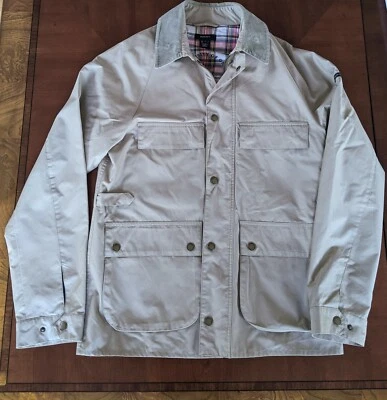 GANT Nuevo Sin Etiquetas 4 Bolsillos Fin de Semana Chaqueta de Campo, Mezcla Algodón Caqui  Foto 1 de 4