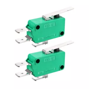 Interruptor de límite microconmutador KW3-OZ 16A 125/250VAC tipo palanca bisagra - Imagen 1 de 6