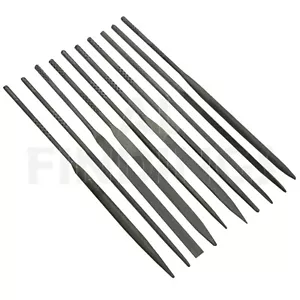 Juego de archivos de aguja de 14 cm para relojero/relojero reparación surtido joyas artesanías - Imagen 1 de 2