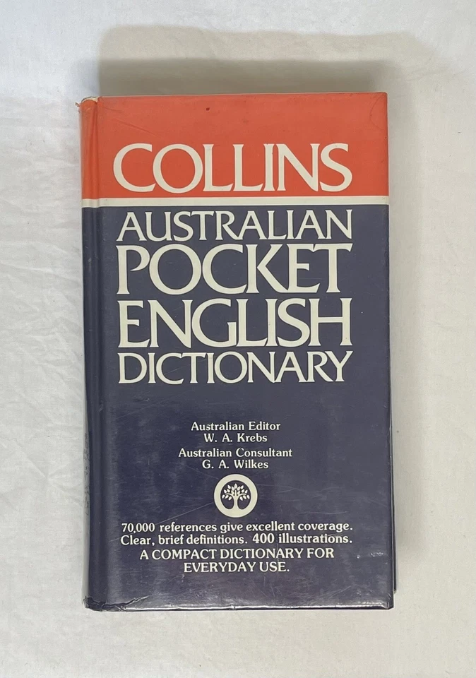 Collins Australian Pocket English Dictionary Book Hardcover Edition Everyday Use - Image 1 of 4