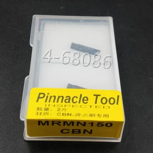 2 PIEZAS MRMN150 CBN 1,5 mm nitruro de boro inserto de carburo de diamante para acero, hierro fundido - Imagen 1 de 5
