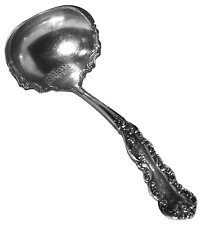 1898 International Silver WM Rogers Cordova Silverplate Gravy Ladle 6 1/8"