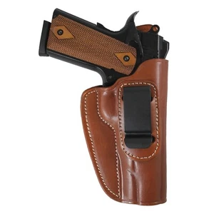 Concealed Carry Inside The Waist Band Real Leather IWB Handmade Gun Holster - Picture 1 of 53