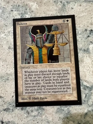 Balance - Collectors Edition - CE - NM - MTG - Magic: The Gathering - Image 1 of 2