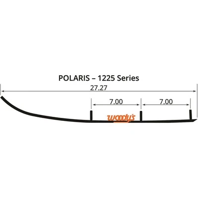 Woodys Flat-Top ACE Carbide Runners - AP6-1225 - Image 1 of 4