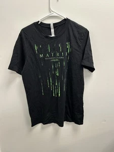 The Matrix Resurrection (2021) Promo LS Black T-Shirt. Große 100% Baumwolle - Bild 1 von 4