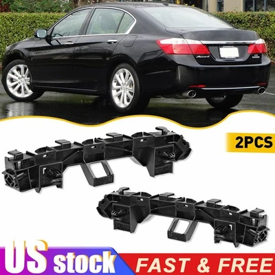 Juego de soportes de parachoques para Honda Accord 2013 2014 2015 2017 2016 plástico delantero 2 piezas Foto 1 de 4
