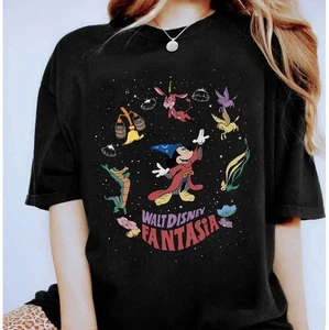 ¡LO ÚLTIMO! Camiseta Walt Disney Fantasía Bruja Mickey Mouse 2025 - Imagen 1 de 4