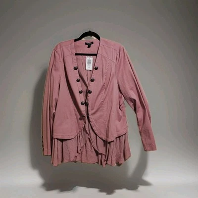 Chaqueta militar de sarga elástica tórrida Foxglove talla 2 Foto 1 de 4