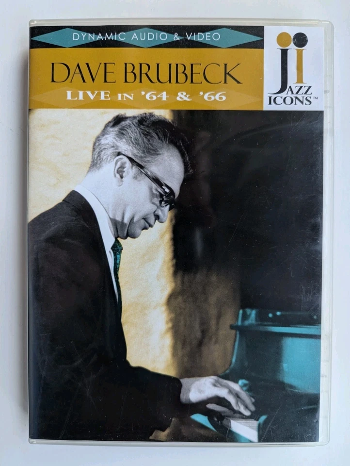 Jazz Icons - Dave Brubeck - Live In '64 And '66 (DVD, 2007 + booklet) 2 Concerts - Image 1 of 3