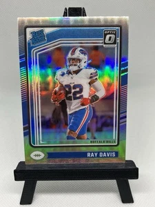 Ray Davis Bills Rated Rookie Holo Silver SP 2024 Panini Donruss Optic - Picture 1 of 3