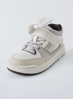 Zara Kids/Boys High Top Sneakers Size 6 1/2 (5.3 Inches) - Image 1 of 4