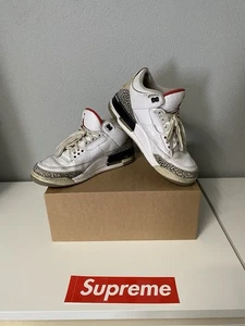 Jordan 3 Retro White Cement in Gr. 42,5 aus dem Jahr 2011 ! - Bild 1 von 13