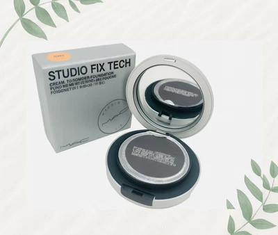 MAC Studio Fix Tech Cream-To-Powder Foundation NC37 0.35 oz NEW In Box - Image 1 of 2
