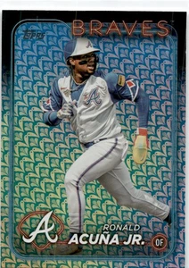 2024 Topps Ronald Acuña Jr. #1 vacaciones - Imagen 1 de 2