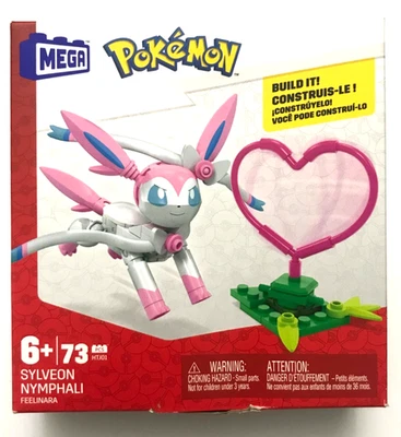“Pokemon” Sylveon, Mega Bloks Construx Mattel, Novo - Imagem 1 de 4