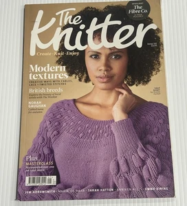 THE KNITTER MAGAZINE Knitting Pattern Issue 141 Modern Textures Sweaters Vest - Picture 1 of 5