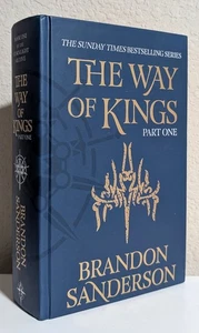 Brandon Sanderson = THE WAY OF KINGS Part 1 = hardcover Gollancz - Stormlight #1 - Picture 1 of 4