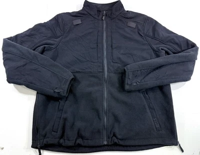 NWOT XL 5.11 TACTICAL MENS TACTICAL FLEECE JACKET DARK NAVY 78026 XL REG - Image 1 of 4