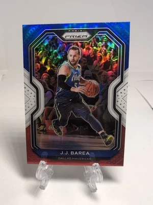 2020-21 Panini Prizm - J.J. Barea #84 Red White & Blue Prizm - Image 1 of 4