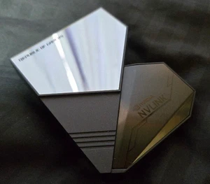 ASUS ROG NVLink Bridge 3 Slot for RTX 20 Series RGB Infinity Mirror Tested - Picture 1 of 4