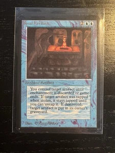 MTG Alpha Steal Artifact NM NICE CARD Magic the Gathering - Picture 1 of 2