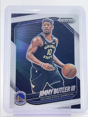 JIMMY BUTLER III 2024-25 PANINI PRIZM BLACK WHITE WARRIORS /175 Q5465 - Image 1 of 2