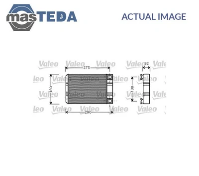812321 HEATER RADIATOR EXCHANGER LHD ONLY VALEO FOR MERCEDES-BENZ C-CLASS,CLK - Image 1 of 4
