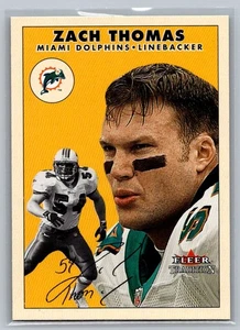 2000 Fleer Tradition Zach Thomas #162 - Picture 1 of 2