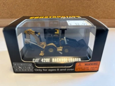 Retroexcavadora Cargadora Diecast Norscot Construction Mini's CAT 420E ¡NUEVA EN CAJA! Foto 1 de 4