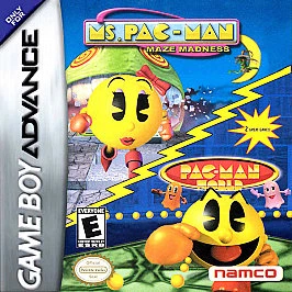 Ms. Pac-Man: Maze Madness/Pac-Man World (Nintendo Game Boy Advance, 2005) - Image 1 of 1