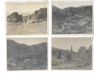 Antique Photo Lot ~ Manitou, Colorado ~ Cathedral Spires ~ Garden of the Gods - Picture 1 of 1