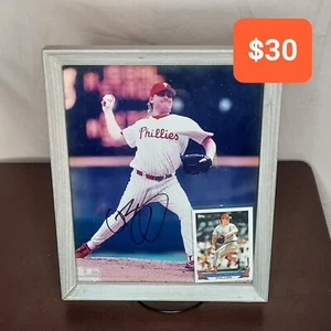 curt schilling signed autograph 8x10 photo phillies red sox diamond backs  - Picture 1 of 1