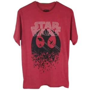 STAR WARS The Rebellion T-Shirt Red Men's Medium - Picture 1 of 4