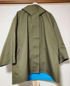 Uniqlo MARNI Block Tech Half Coat Regenmantel Khaki × Blau JAPAN Gr. L (US M) Neu - Bild 1 von 5