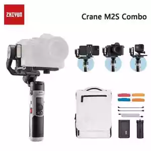 ZHIYUN Crane M2S Combo 3-Axis Gimbal Stabilizer For DSLR & Mirrorless Cameras - Picture 1 of 12