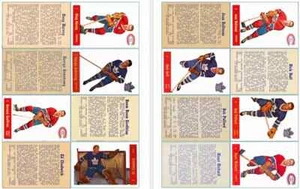 1957-58 PARKHURST Hockey Set 50 HANDMADE REPRODUCTION NHL - Picture 1 of 1