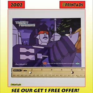 🤖 2002 Rumble Large Transformers Animación Arte Celular Tarjeta! 🔥 - Imagen 1 de 1